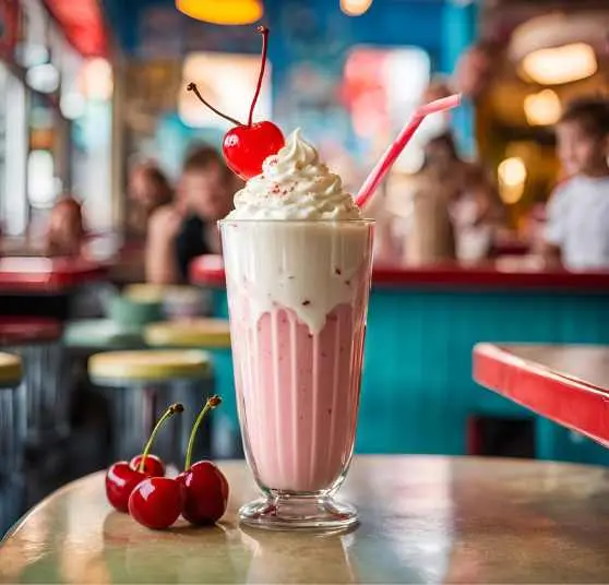 cherry milkshake