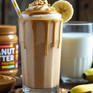 A Nutritious Boost- Peanut Butter Protein Shake