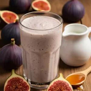 Fig Milkshake- A Tempting Blend That is Healthy, Creamy, and Nutritious