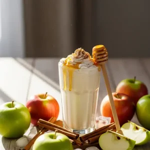Apple Milkshake- A Yummy and Healthy Treat